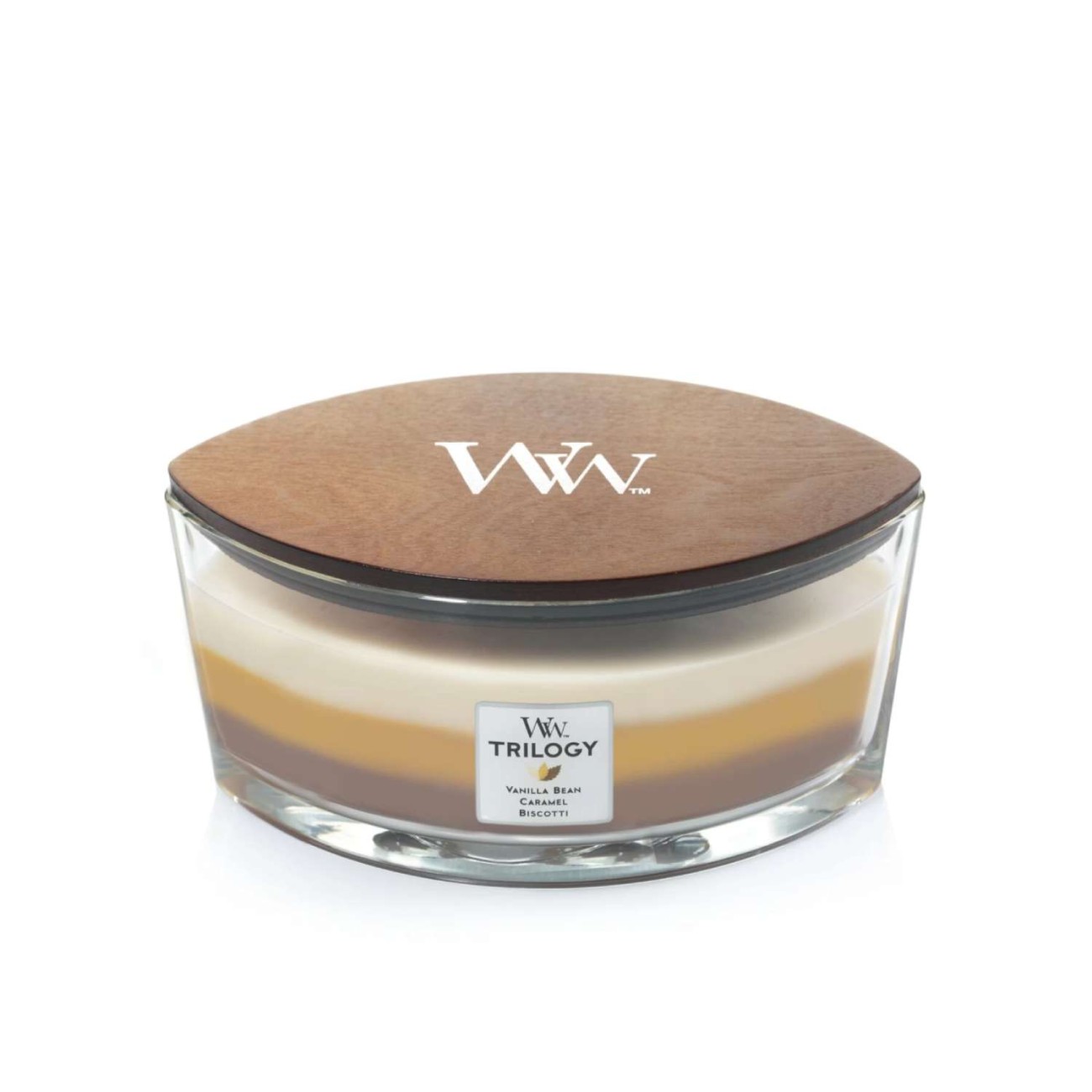 WoodWick Αρωματικό Κερί σε Γυάλινο Δοχείο Trilogy σειρά Cafe Sweets Γυάλινα δοχεία Woodwick