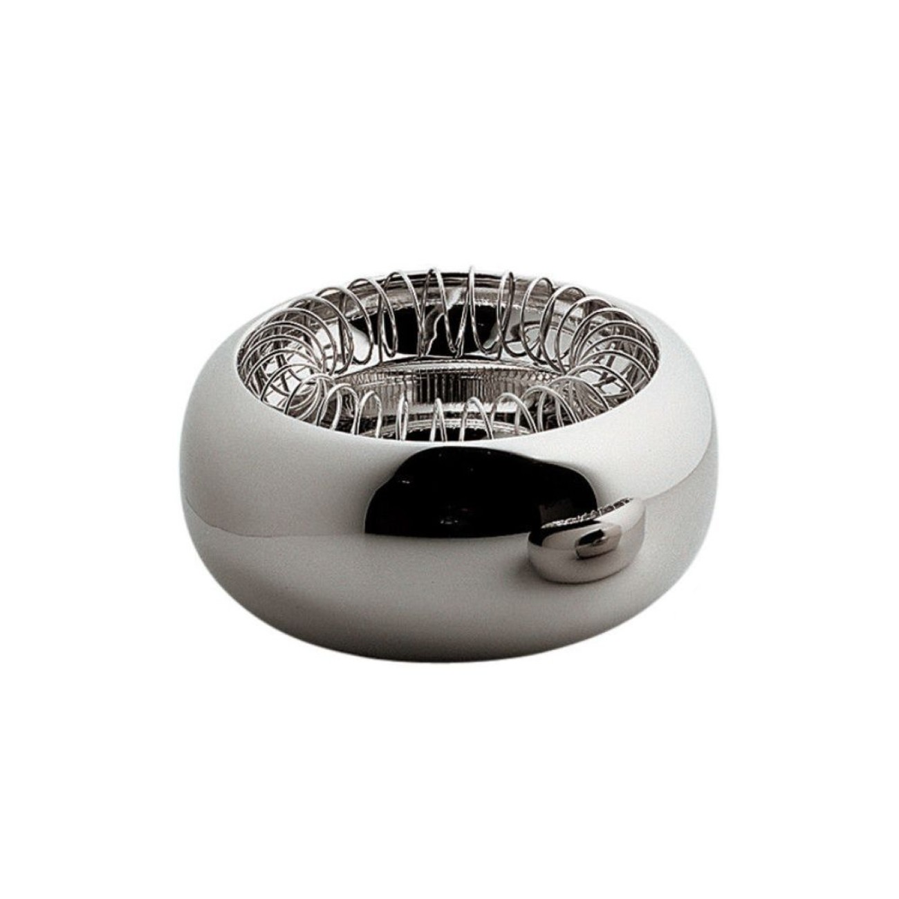 Alessi Σταχτοδοχείο 16εκ. stainless steel σειρά Spirale Ρολόγια - Διάφορα διακοσμητικά