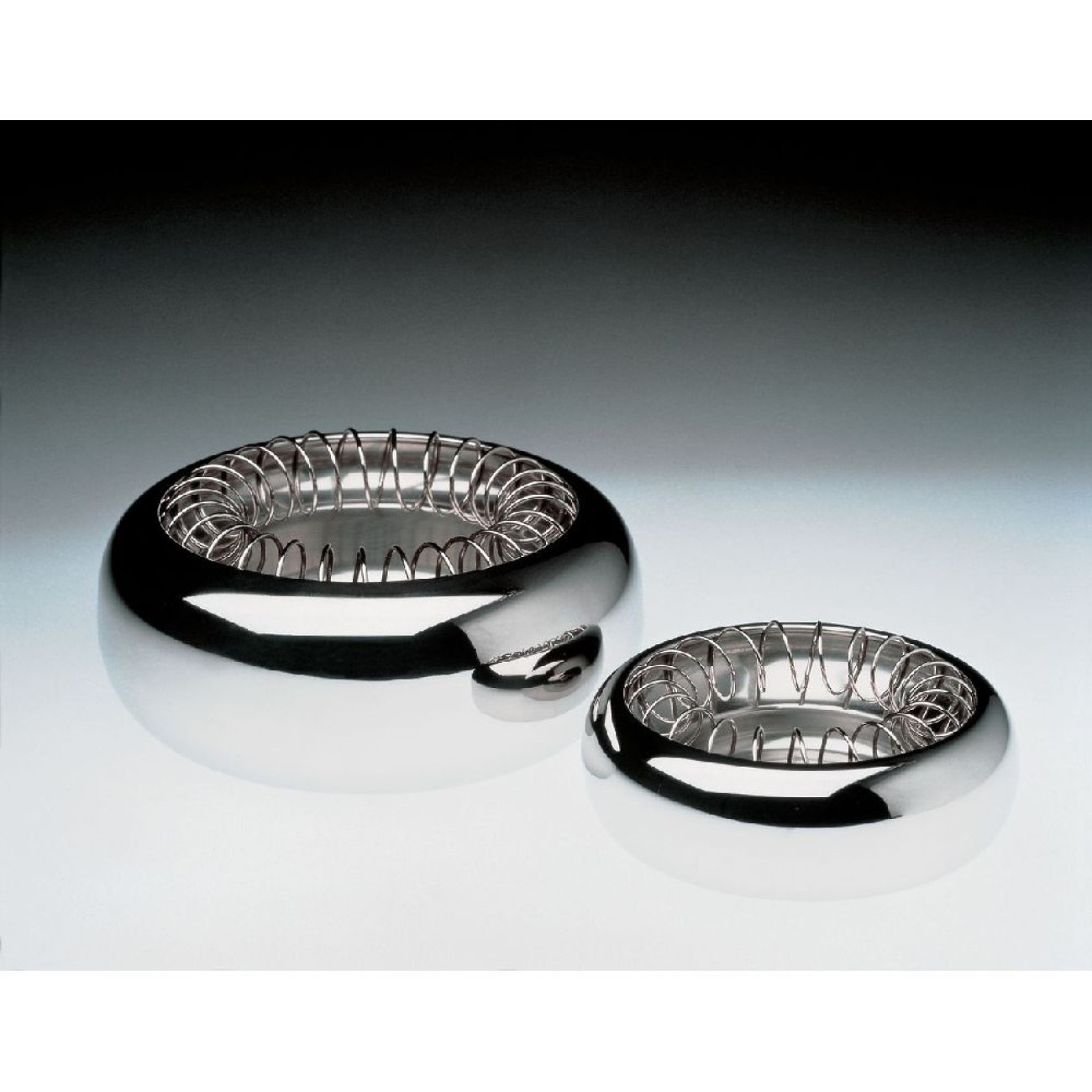 Alessi Σταχτοδοχείο 16εκ. stainless steel σειρά Spirale Ρολόγια - Διάφορα διακοσμητικά