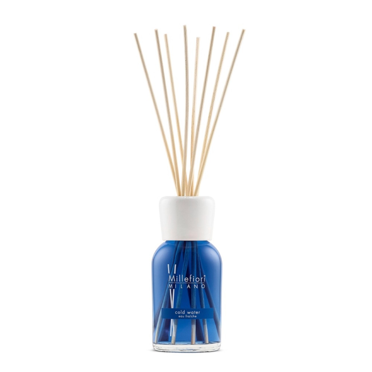 Millefiori Αρωματικά χώρου με στικς 250ml σειρά Cold water Milano    Αρωματικά Στικς