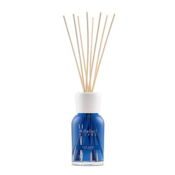 Millefiori Αρωματικά χώρου με στικς 250ml σειρά Cold water Milano   
