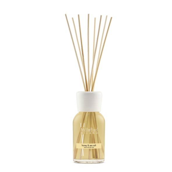 Millefiori Αρωματικά χώρου με στικς 250ml σειρά Μέλι & Θαλασσινό αλάτι Milano  

