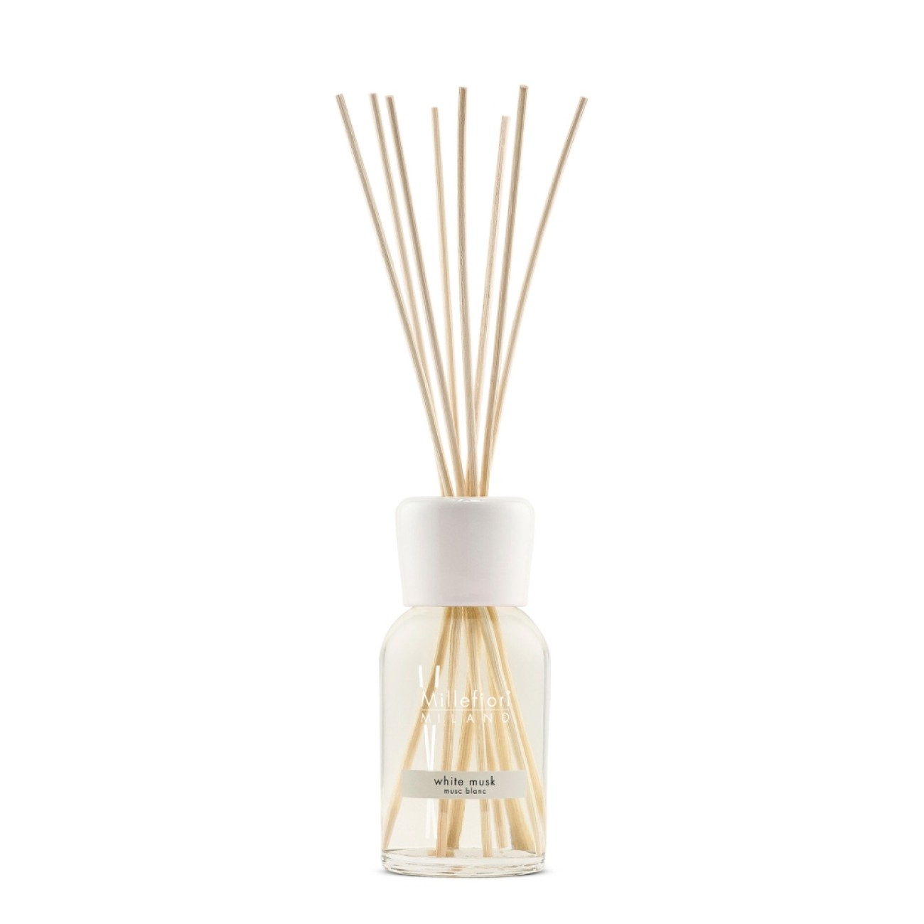 Millefiori Αρωματικά χώρου με στικς 250ml σειρά White Musk Milano Αρωματικά Στικς