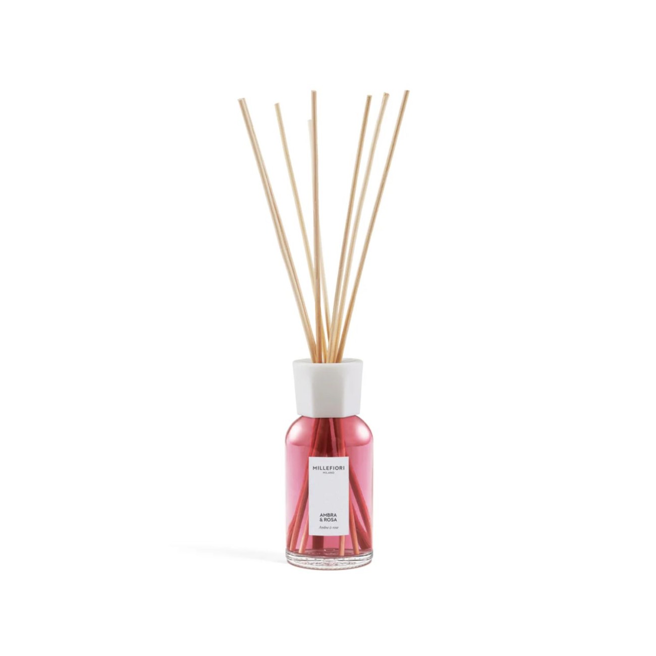 Millefiori Αρωματικά χώρου με στικς 100ml σειρά Ambra Rosa Milano Αρωματικά Στικς
