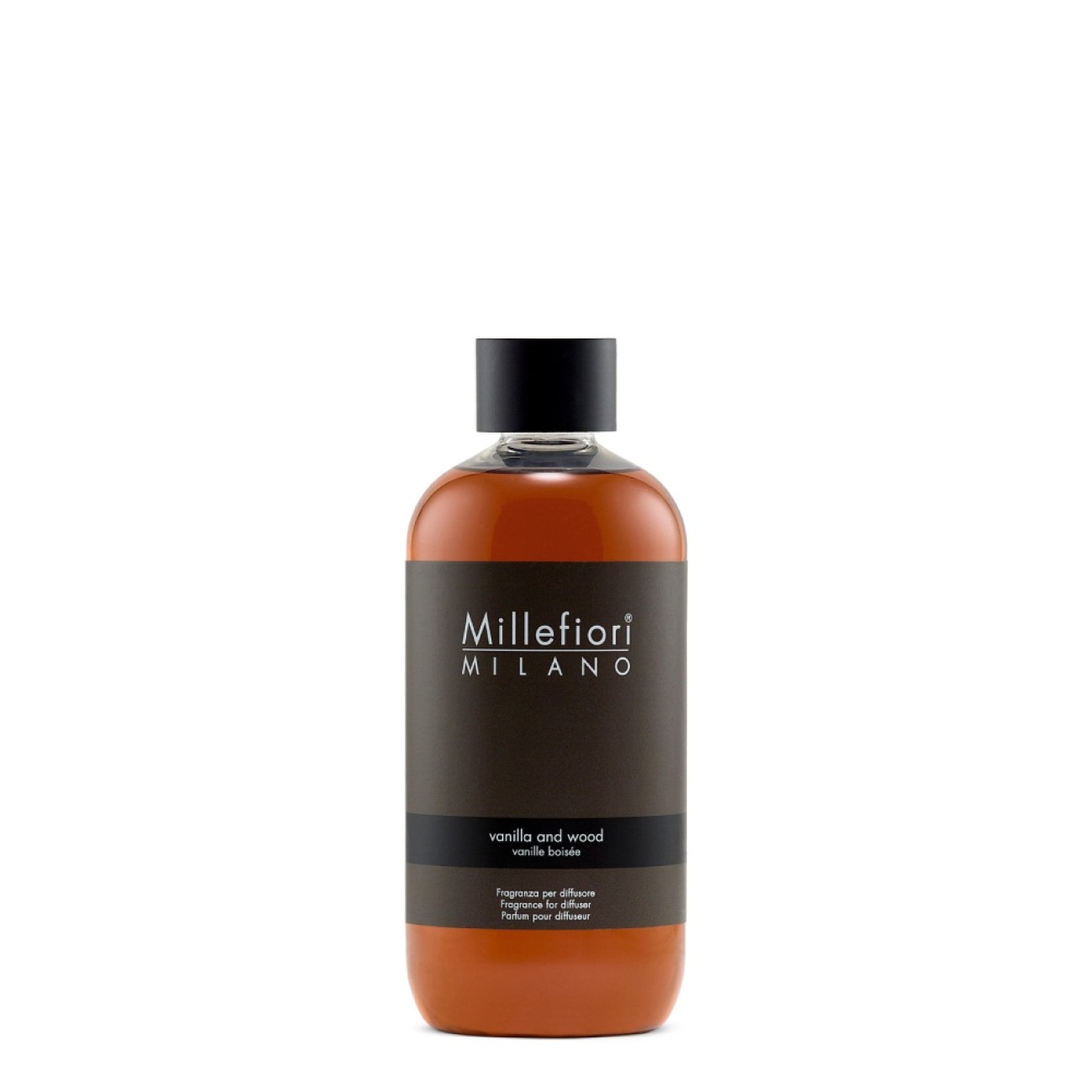 Millefiori Refill/Ανταλλακτικό Αρωματικού χώρου 250ml σειρά Βανίλια & Ξύλο Milano Αρωματικά Στικς