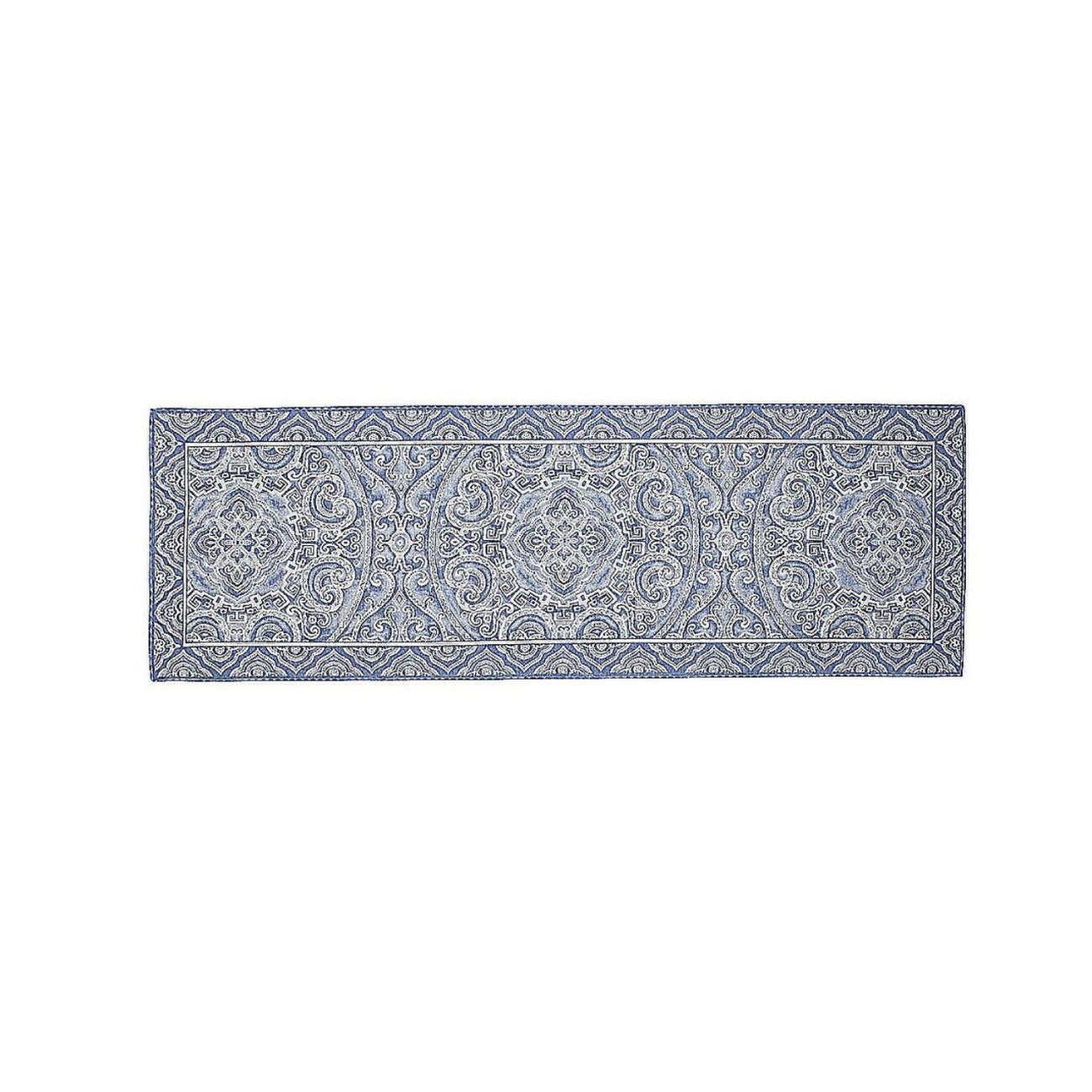 Vingi Ricami Runner 45x140cm σειρά Mykonos Blue Τραπεζομάντηλα/Runner/Χαρτοπετσέτες