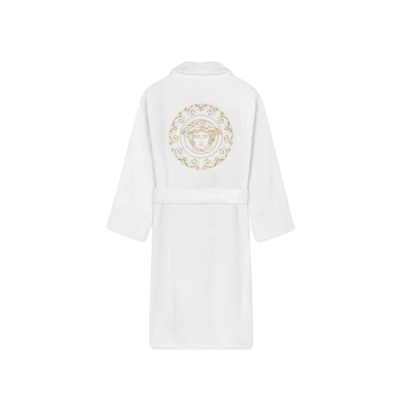 Versace Μπουρνούζι λευκό/χρυσό extra large σειρά Medusa Gala Μπουρνούζια