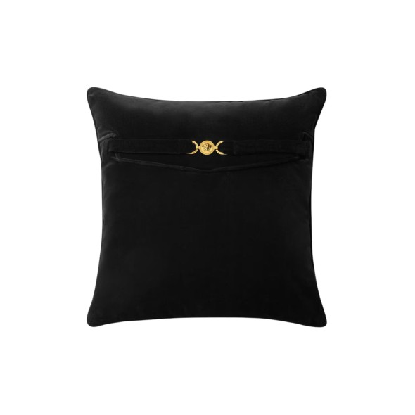 Versace Μαξιλάρι διακοσμητικό 45x45cm μαύρο σειρά Medusa 95 Versace Μαξιλάρι διακοσμητικό 45x45cm μαύρο σειρά Medusa 95