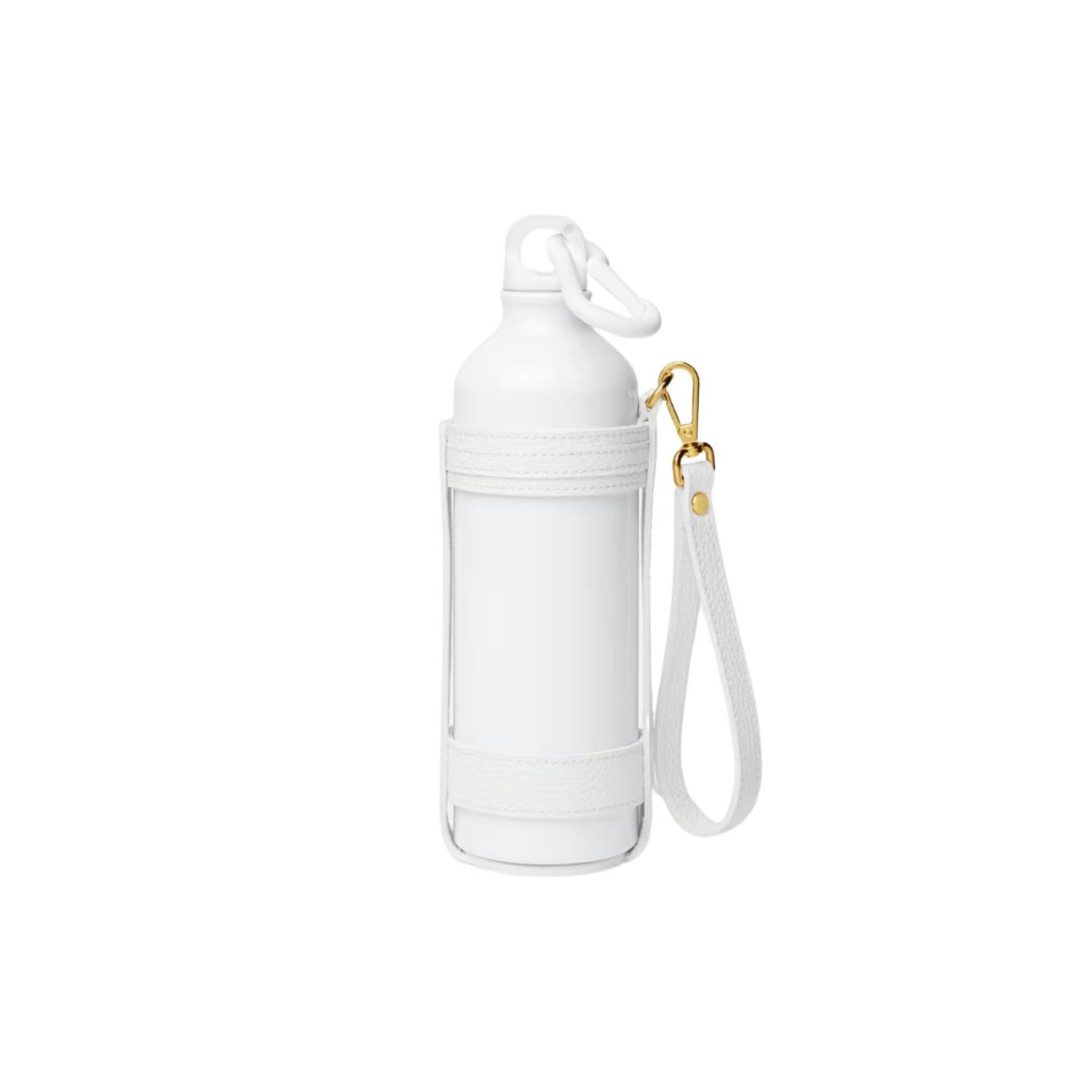 Versace Μπουκάλι θερμός 500ml & δερμάτινη θήκη λευκό σειρά Medusa 95 by Rosenthal/Versace