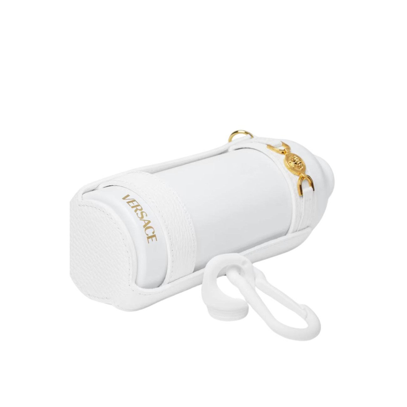 Versace Μπουκάλι θερμός 500ml & δερμάτινη θήκη λευκό σειρά Medusa 95 by Rosenthal/Versace