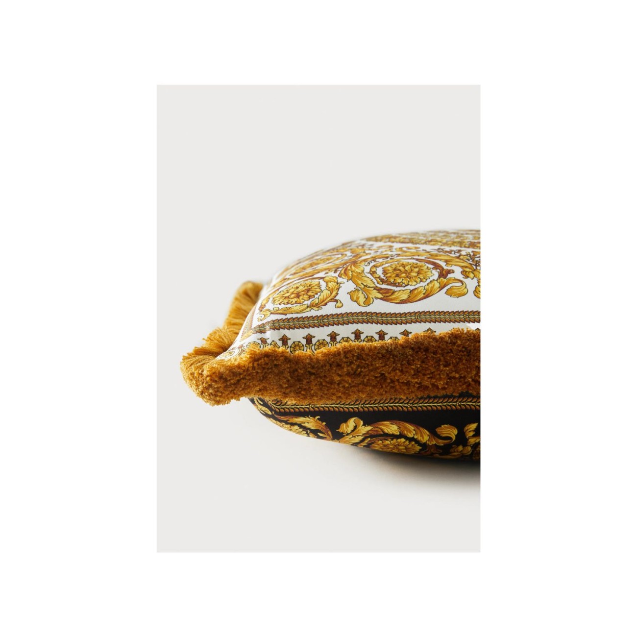 Versace Μαξιλάρι διακοσμητικό 45x45cm λευκό/χρυσό σειρά Heritage Baroque Μαξιλάρια/Throws