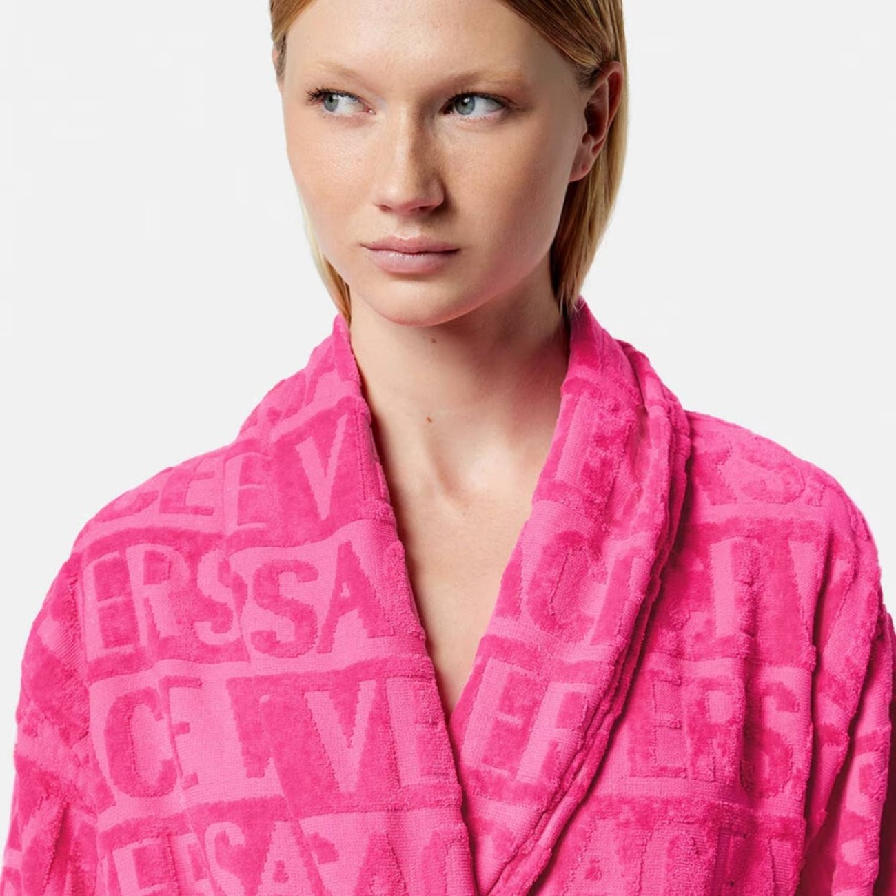 Versace Μπουρνούζι φούξια medium σειρά I Heart Baroque Μπουρνούζια