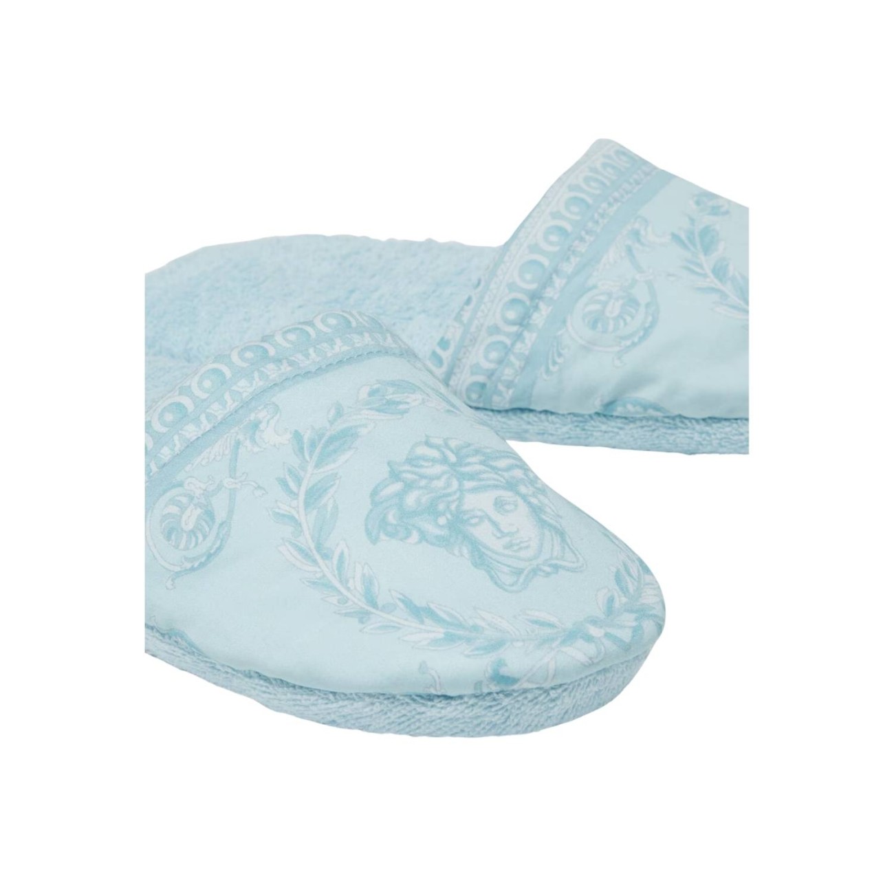 Versace Παντόφλες μπλε large σειρά I Heart Baroque Μπουρνούζια