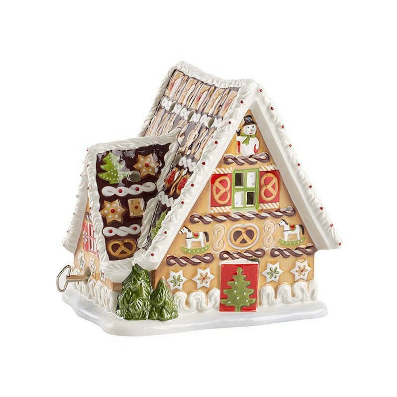 Villeroy & Boch Διακοσμητικό μουσικό σπιτάκι 16Χ13Χ16 εκ. Gingerbread σειρά Christmas Toys 