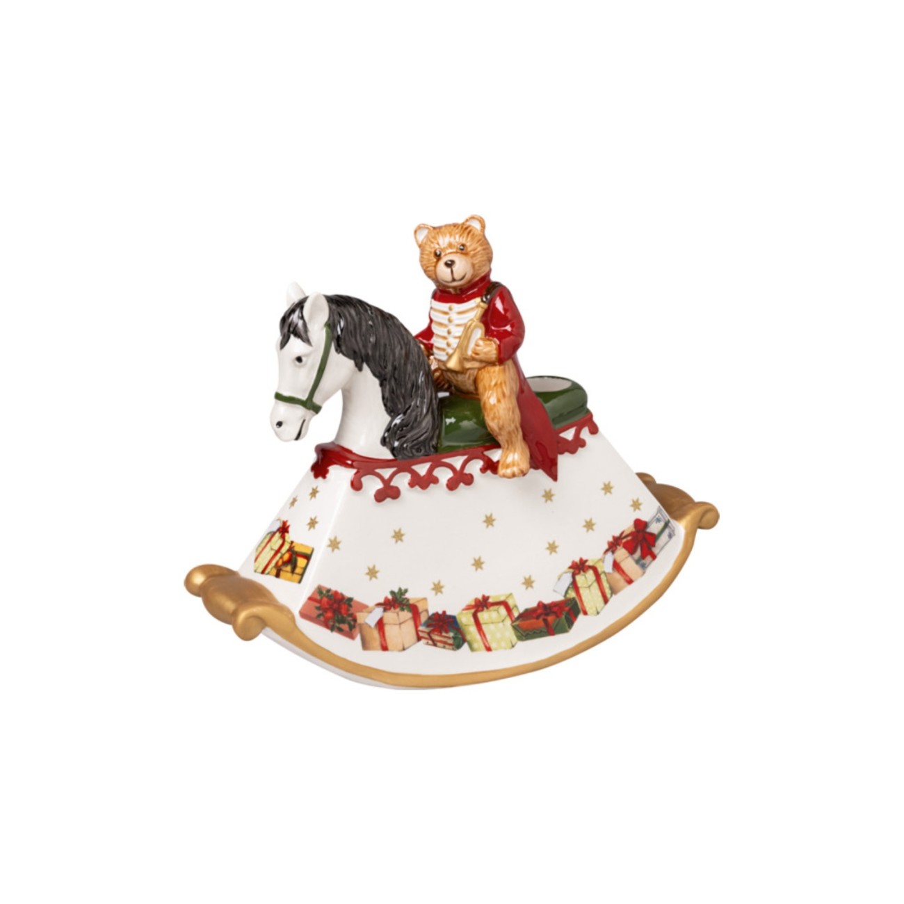 Villeroy & Boch Διακοσμητικό 21,5Χ9Χ17 εκ. Rocking Horse σειρά Christmas Toys Χριστουγεννιάτικα