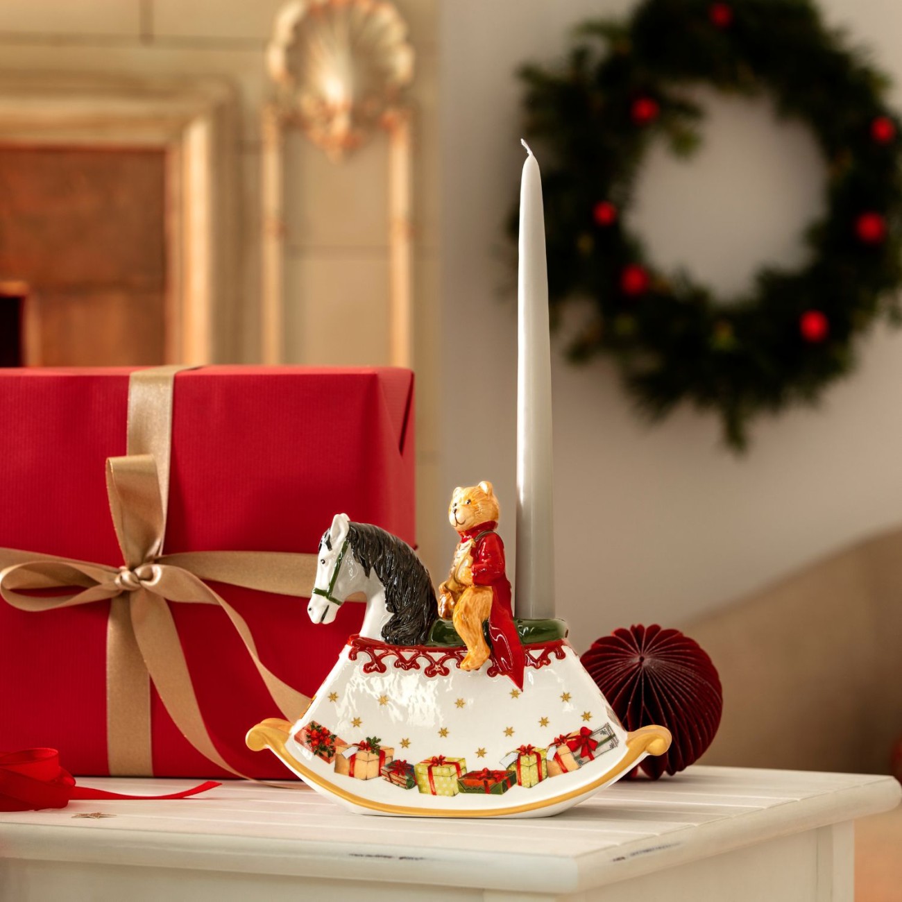 Villeroy & Boch Διακοσμητικό 21,5Χ9Χ17 εκ. Rocking Horse σειρά Christmas Toys Χριστουγεννιάτικα
