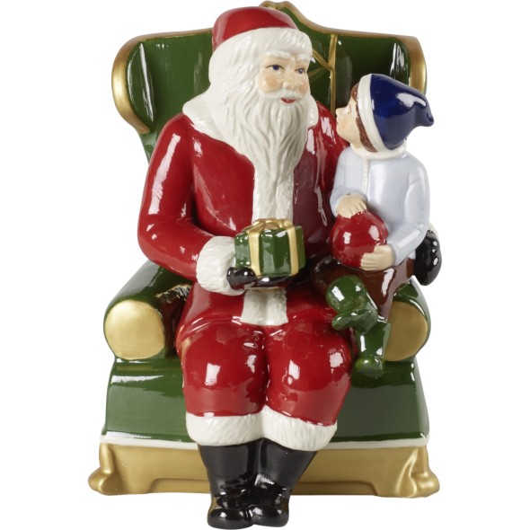 Villeroy & Boch Διακοσμητικό 10X10Χ15cm Santa on armchair σειρά Christmas Toys Villeroy & Boch Διακοσμητικό 10X10Χ15cm Santa on armchair σειρά Christmas Toys