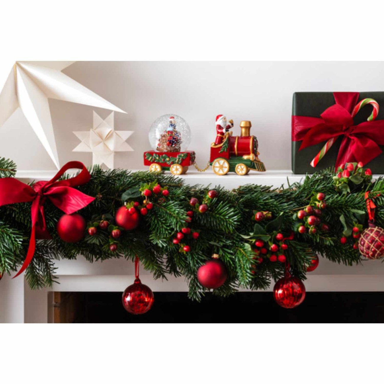 Villeroy & Boch Τρένο διακοσμητικό 22Χ8,5Χ12,5 εκ. σειρά Christmas Toys Χριστουγεννιάτικα
