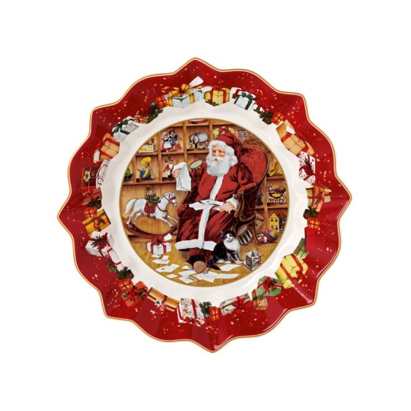 Villeroy & Boch Μπολ με πόδι 24 εκ. Santa reads wish lists σειρά Toy's Fantasy Villeroy & Boch Μπολ με πόδι 24 εκ. Santa reads wish lists σειρά Toy's Fantasy