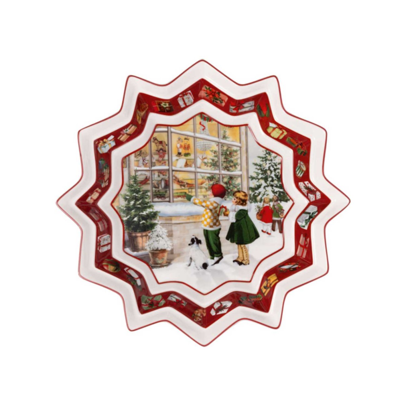 Villeroy & Boch Μπωλ μεγάλο 24 εκ. Toy Shop σειρά Toy's Fantasy Χριστουγεννιάτικα