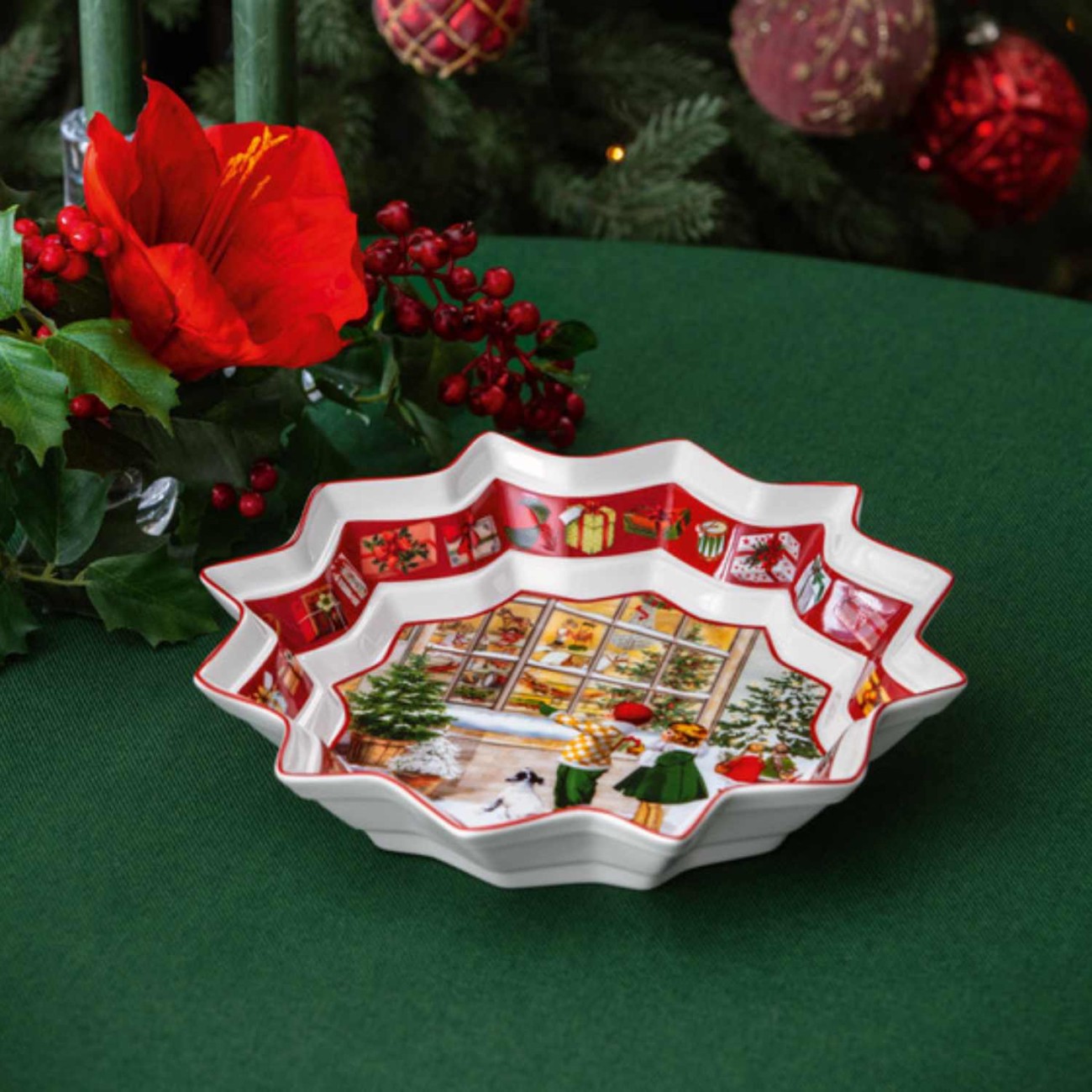 Villeroy & Boch Μπωλ μεγάλο 24 εκ. Toy Shop σειρά Toy's Fantasy Χριστουγεννιάτικα