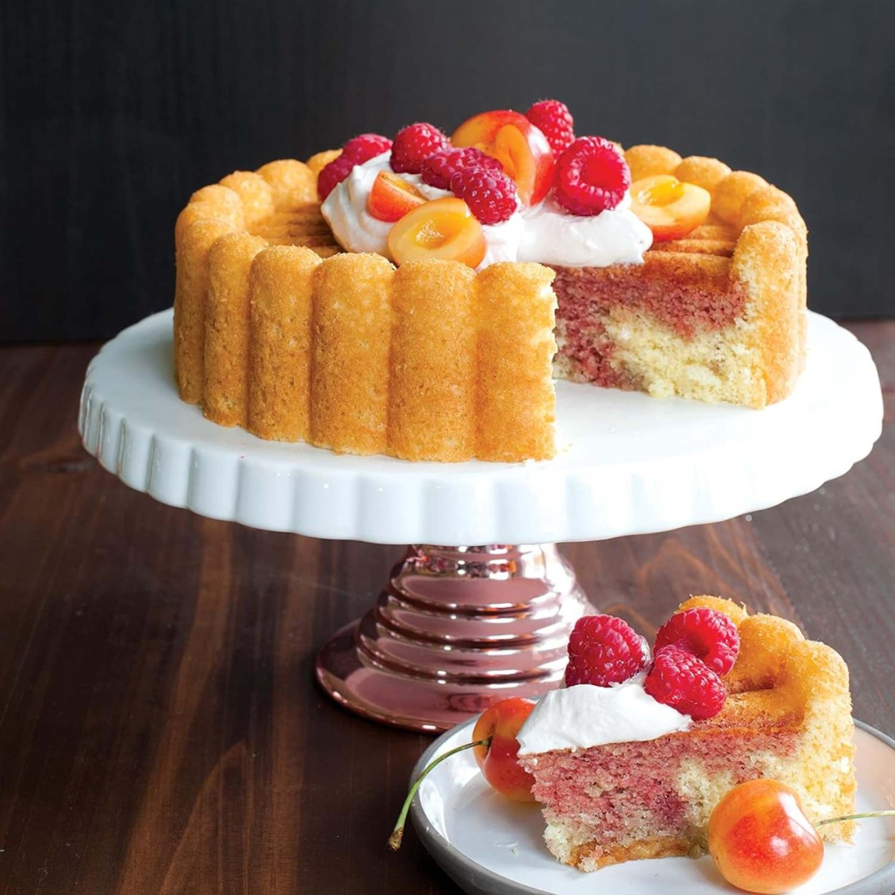 Nordic Ware Φόρμα για κέικ στρογγυλό Charlotte 22,5x6εκ. σειρά Toffee Φόρμες Κέικ