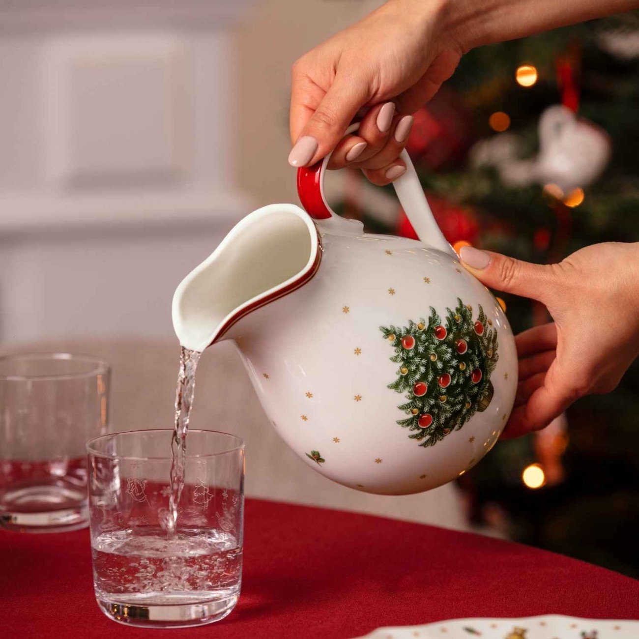 Villeroy & Boch Κανάτα νερού/χυμού1,50 λτ. σειρά Toy's Delight Χριστουγεννιάτικα