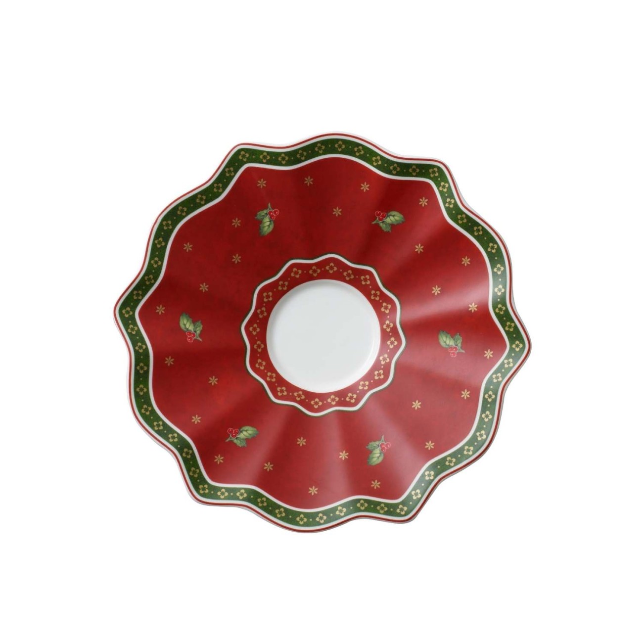 Villeroy & Boch Πιάτο καφέ 19 εκ. σειρά Toy's Delight Χριστουγεννιάτικα