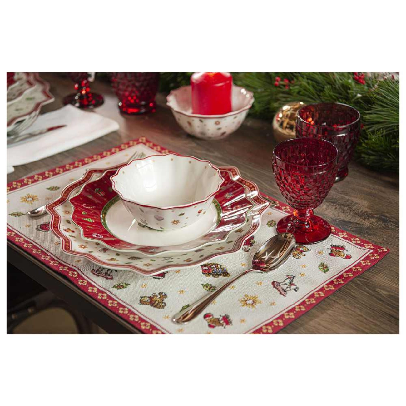 Villeroy & Boch Μπωλ μικρό 15 εκ. Anniversary Edition σειρά Toy's Delight Χριστουγεννιάτικα