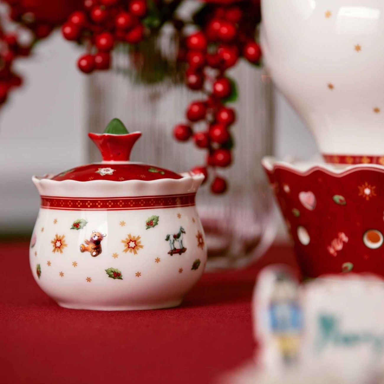 Villeroy & Boch Μαρμελαδιέρα 0,26 λτ. σειρά Toy's Delight Χριστουγεννιάτικα