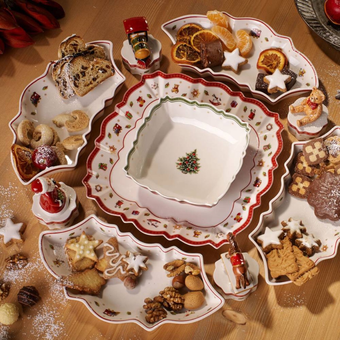 Villeroy & Boch Πιατέλλα παραλληλόγραμμη 26 X 26 εκ. σειρά Toy's Delight
 Χριστουγεννιάτικα