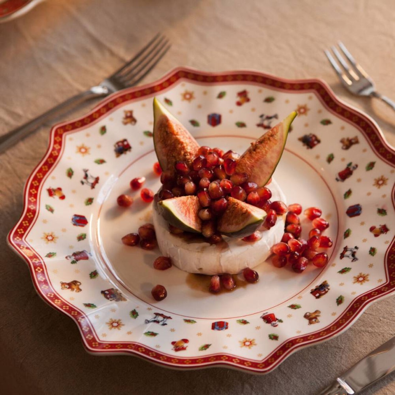 Villeroy & Boch Πιατέλα/πιάτο φαγητού 29cm σειρά Toy's Delight Χριστουγεννιάτικα