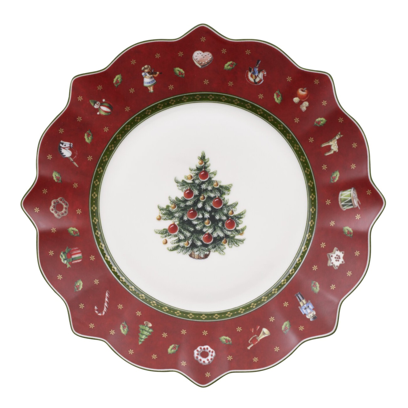 Villeroy & Boch Πιάτο φρούτου 24cm κόκκινο σειρά Toy's Delight 