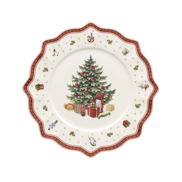 Villeroy & Boch Πιατέλα στρογγυλή 35cm Χριστουγεννιάτικο Δέντρο σειρά Toy's Delight Villeroy & Boch Πιατέλα στρογγυλή 35cm Χριστουγεννιάτικο Δέντρο σειρά Toy's Delight