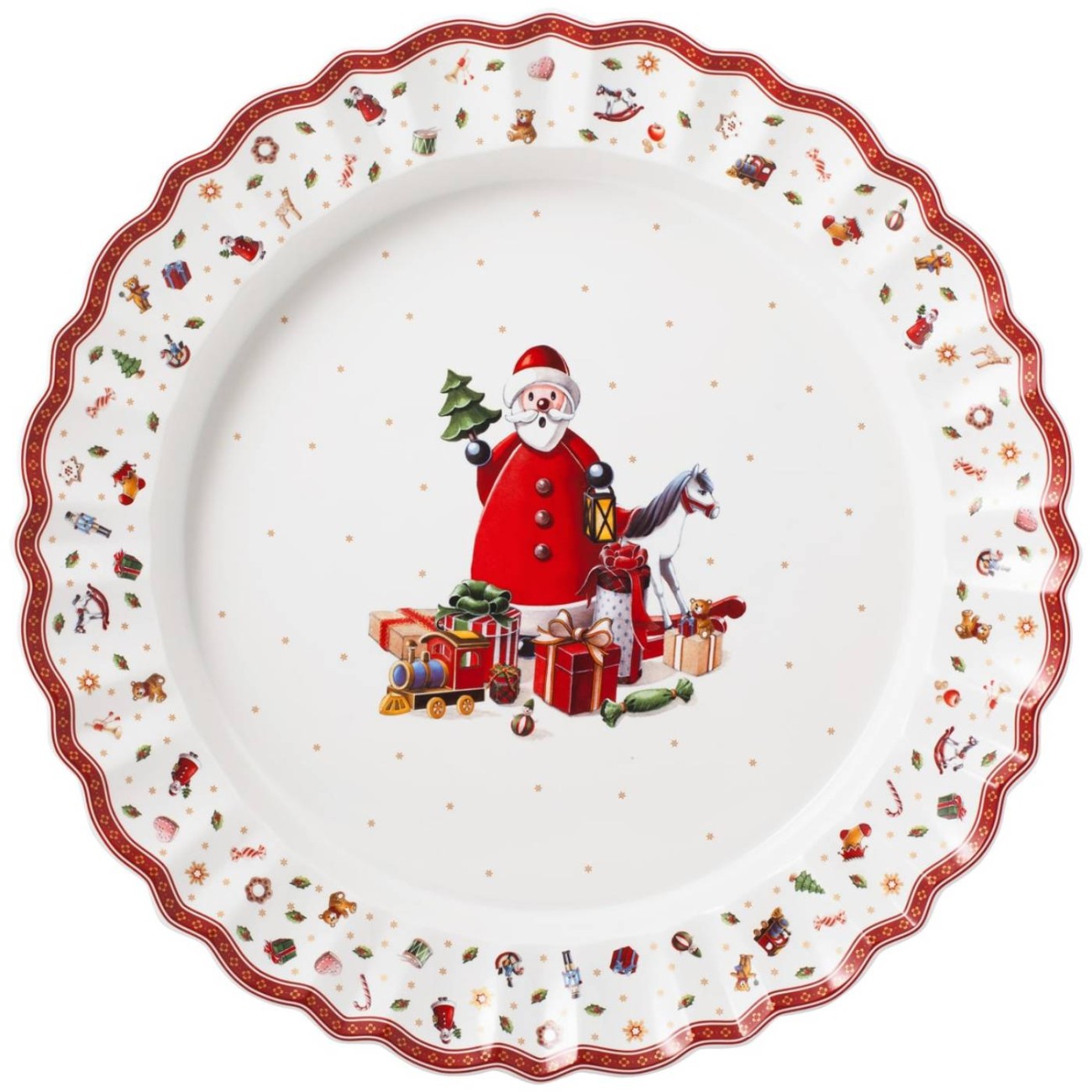 Villeroy & Boch Πιατέλα στρογγυλή 45cm σειρά Toy's Delight Χριστουγεννιάτικα