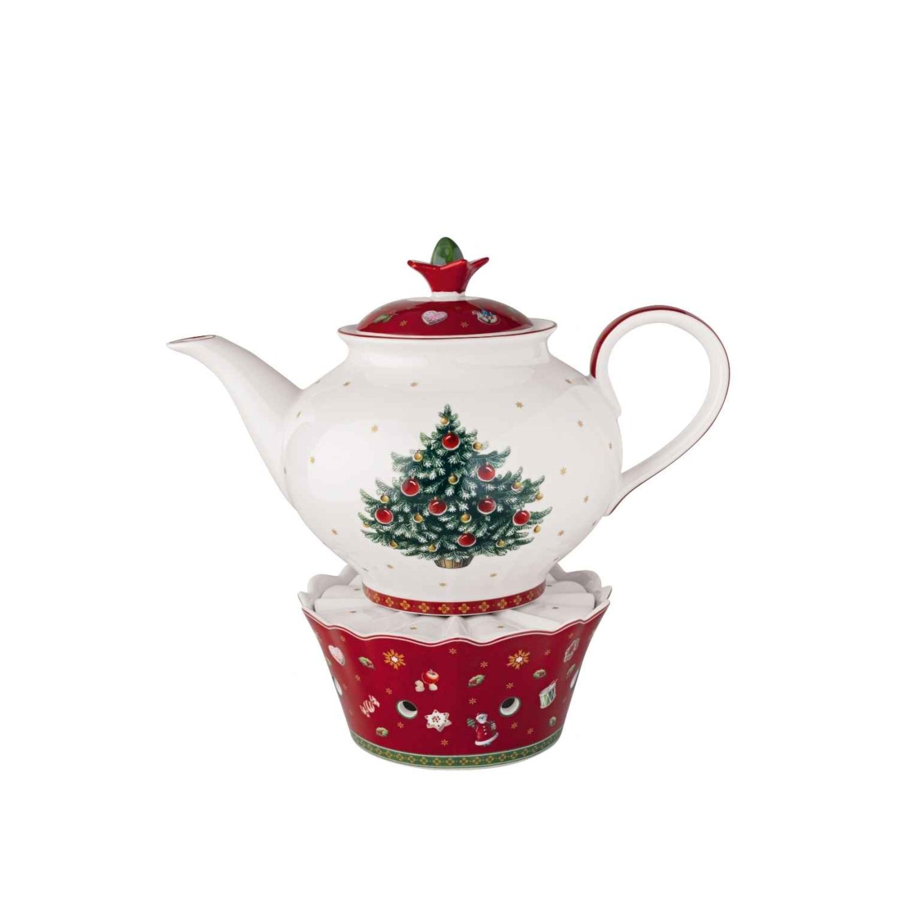 Villeroy & Boch Ρεσώ τσαγιέρας 15,9Χ15,9Χ7,7 εκ. σειρά Toy's Delight Χριστουγεννιάτικα