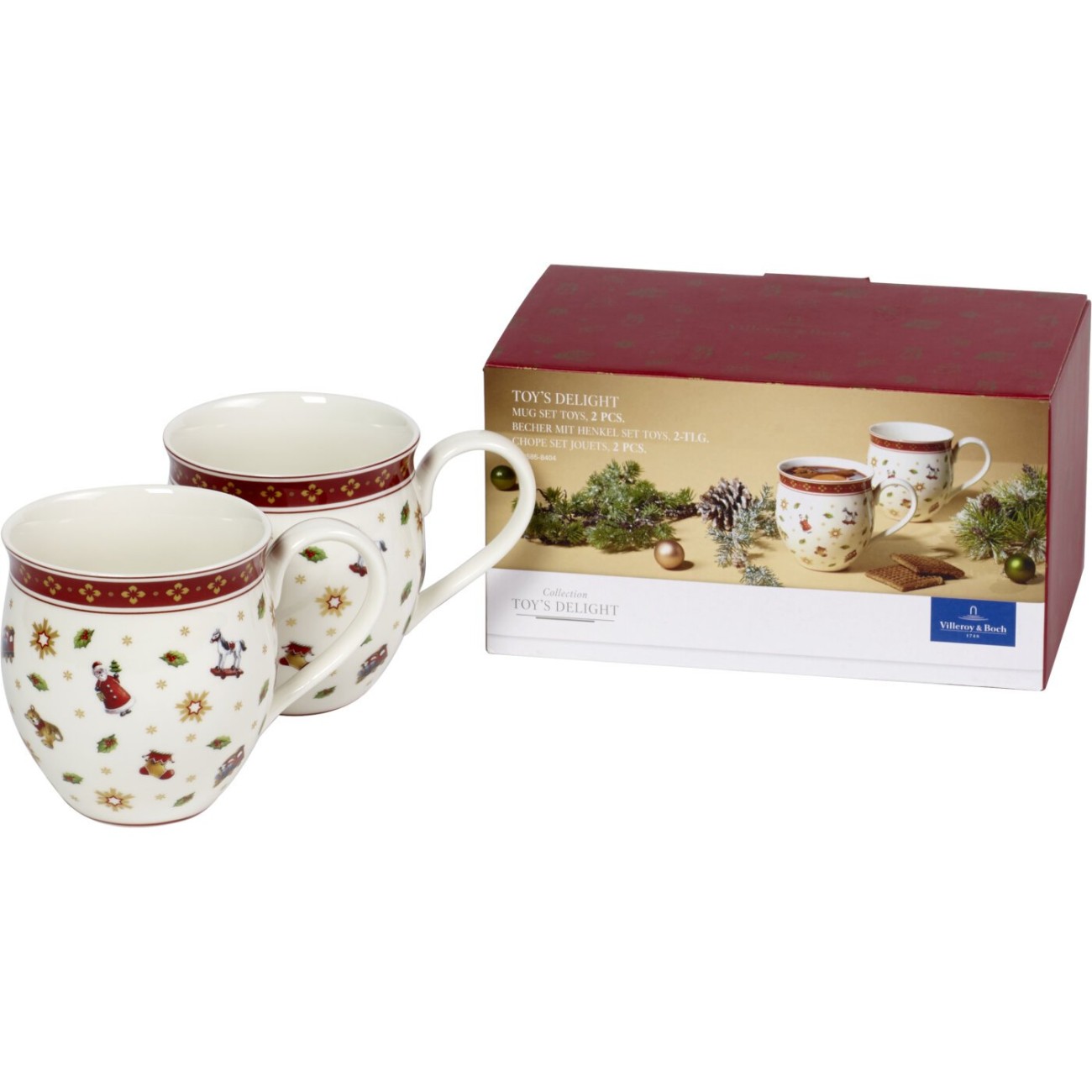 Villeroy & Boch Σετ 2 τεμ. κούπες 0,44 lt Toys σειρά Toy's Delight 