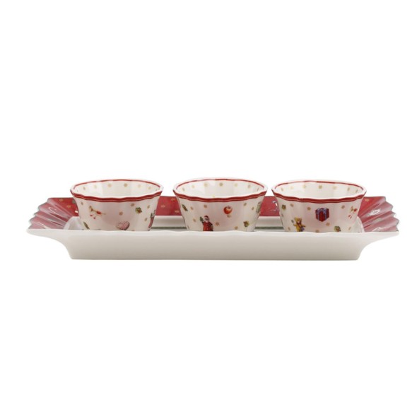 Villeroy & Boch Σετ dip 4 τεμ. 26Χ12Χ5 εκ. σειρά Toy s Delight Villeroy & Boch Σετ dip 4 τεμ. 26Χ12Χ5 εκ. σειρά Toy s Delight
