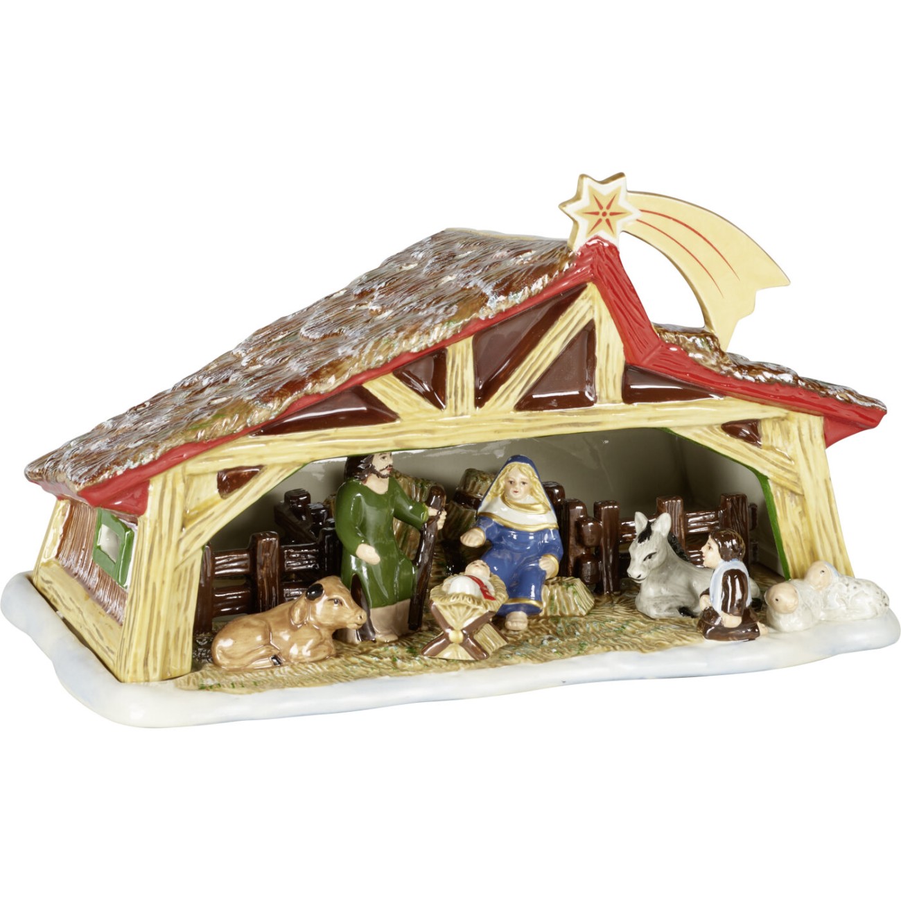 Villeory & Boch Διακοσμητικό φάτνη 27x16x16cm σειρά Christmas Toy's Memory 