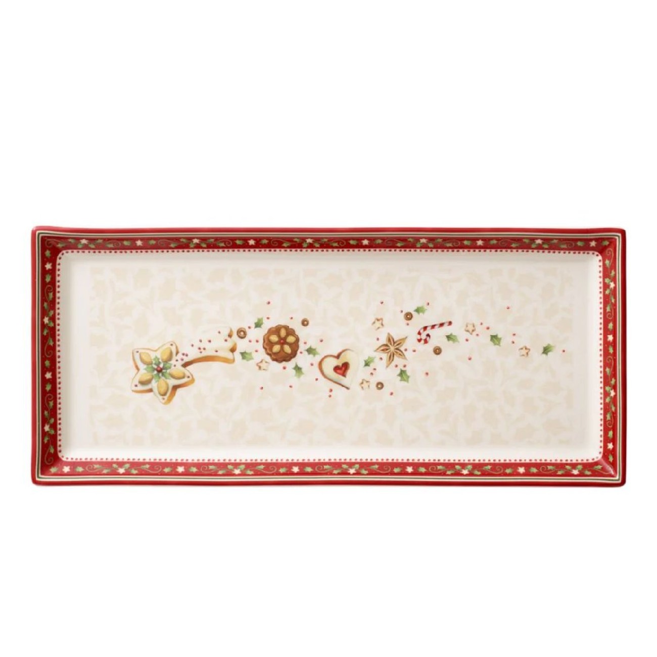 Villeroy & Boch Πιατέλλα παραλληλόγραμμη 39Χ17 εκ. σειρά Winter Bakery Delight
 Χριστουγεννιάτικα