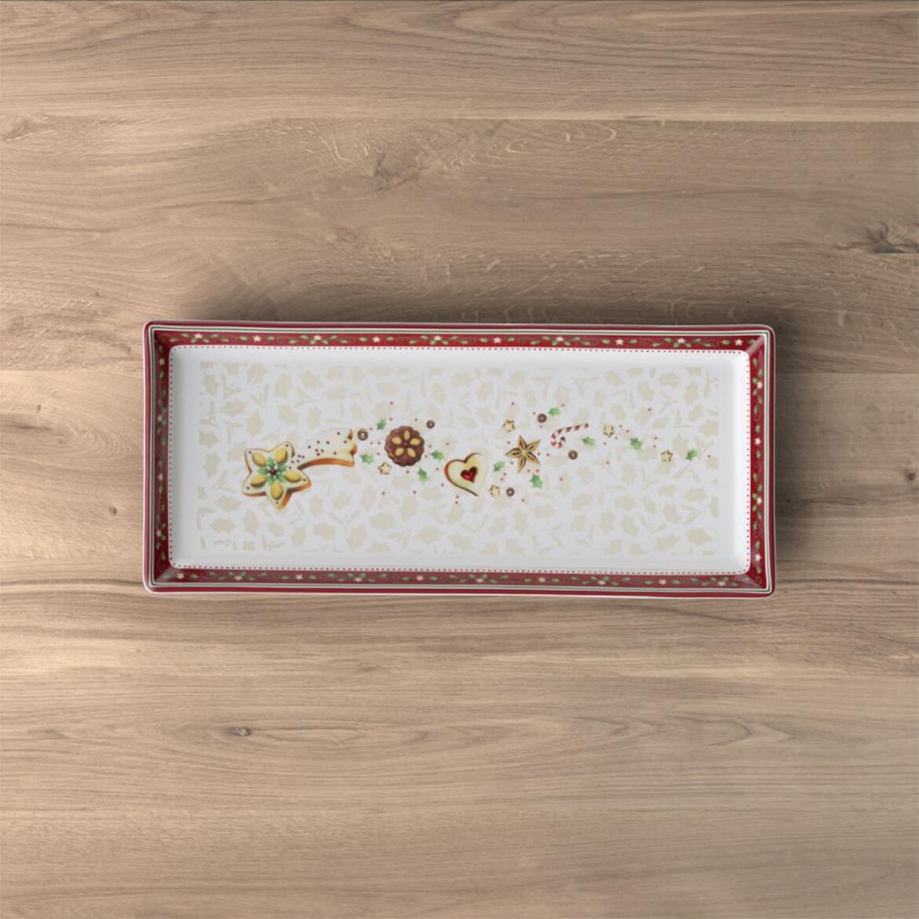 Villeroy & Boch Πιατέλλα παραλληλόγραμμη 39Χ17 εκ. σειρά Winter Bakery Delight
 Χριστουγεννιάτικα