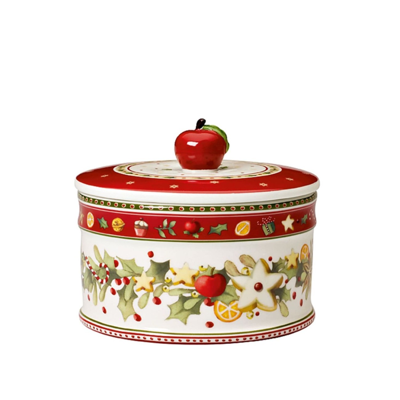 Villeroy & Boch Κουτί μπισκότων μεσαίο 11Χ13 εκ. σειρά Winter Bakery Delight Χριστουγεννιάτικα