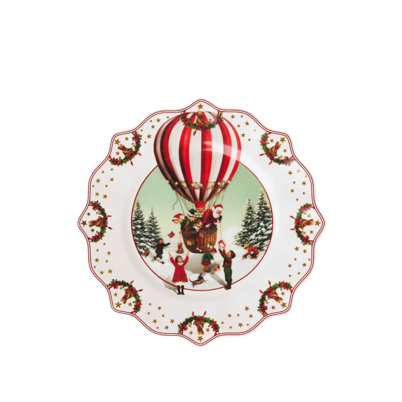 Villeroy & Boch Πιατέλλα/Πιάτο φρούτου 23,5 εκ. 2026 σειρά Annual Christmas Edition Χριστουγεννιάτικα