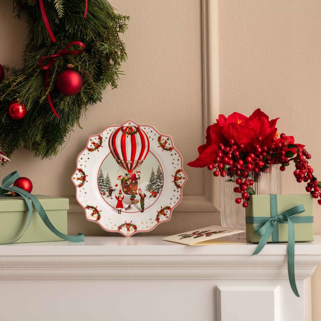 Villeroy & Boch Πιατέλλα/Πιάτο φρούτου 23,5 εκ. 2026 σειρά Annual Christmas Edition Χριστουγεννιάτικα