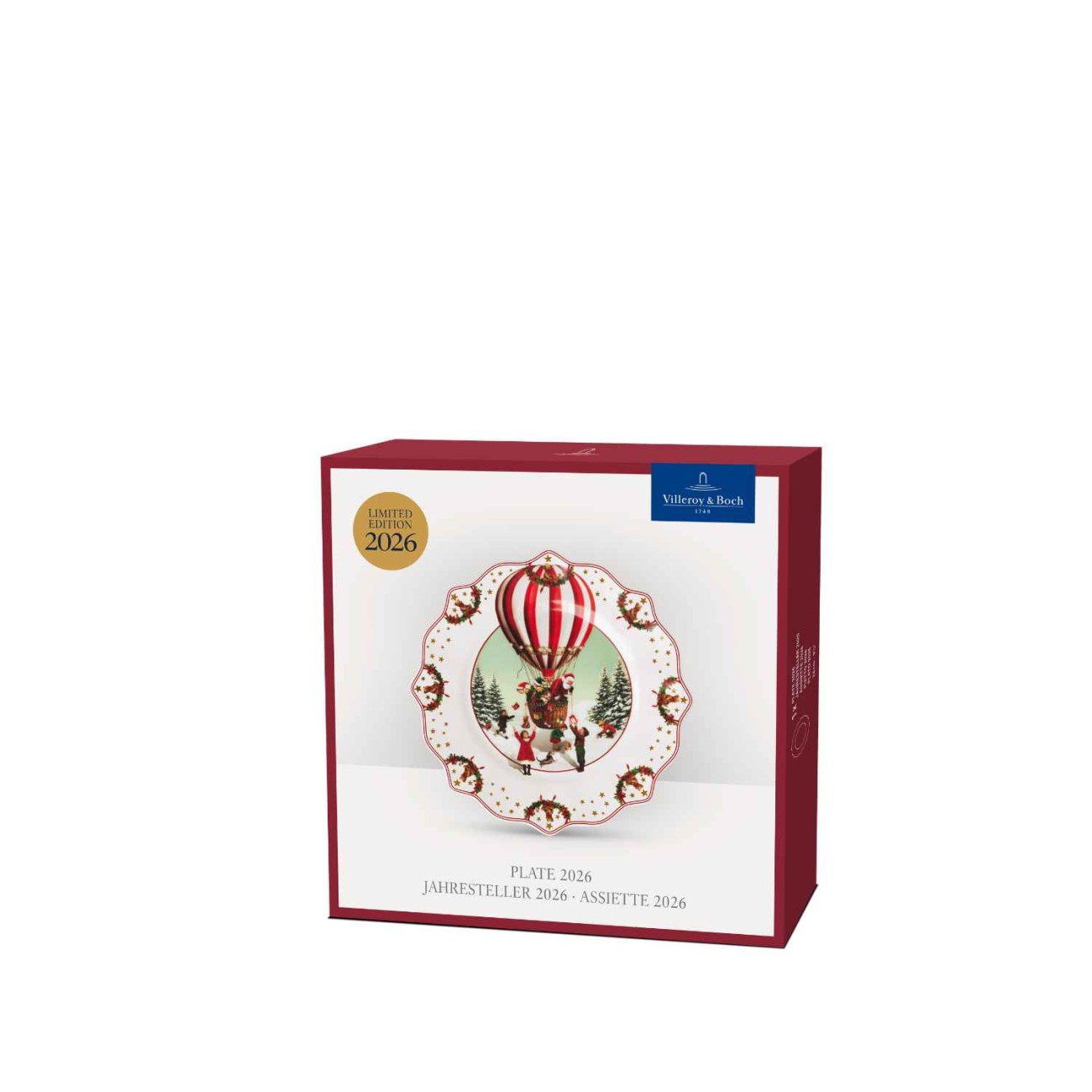 Villeroy & Boch Πιατέλλα/Πιάτο φρούτου 23,5 εκ. 2026 σειρά Annual Christmas Edition Χριστουγεννιάτικα