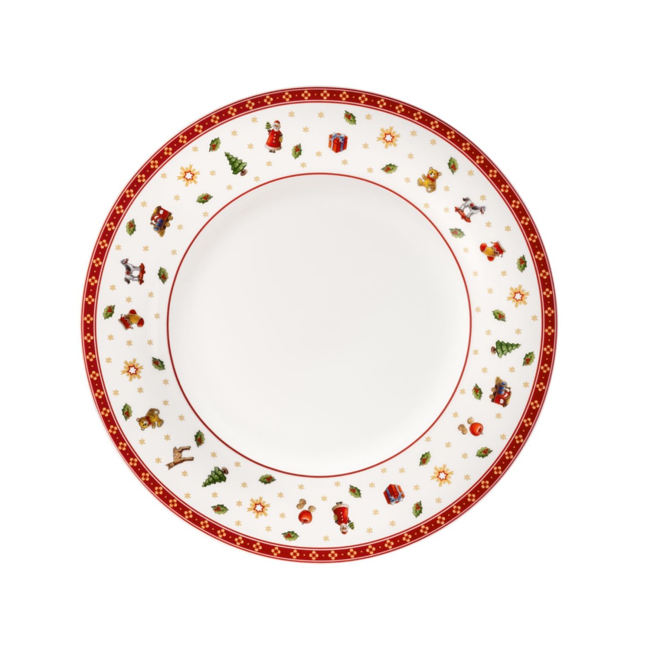 Villeroy & Boch Πιάτο φαγητού 27 εκ. White σειρά Toy's Delight Specials Χριστουγεννιάτικα