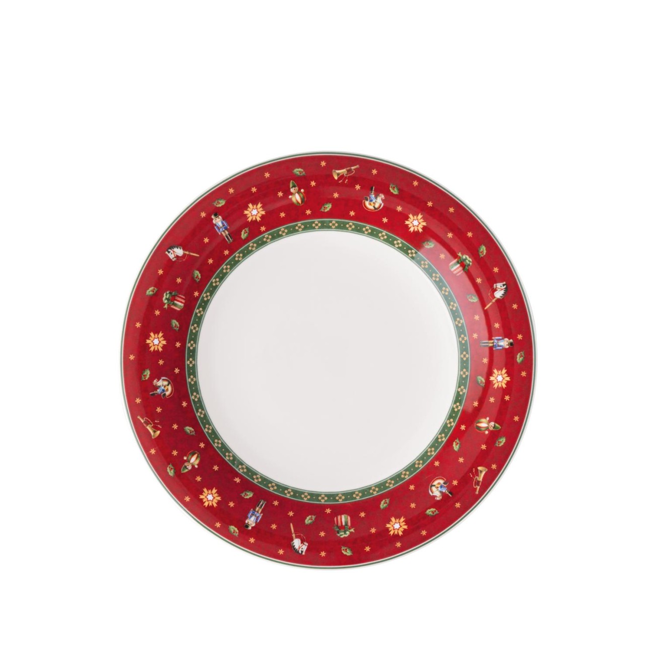 Villeroy & Boch Πιάτο φαγητού 27 εκ. Red σειρά Toy's Delight Specials Χριστουγεννιάτικα