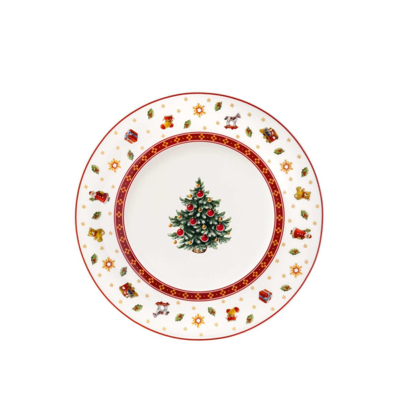 Villeroy & Boch Πιάτο φρούτου 21,5 εκ. White σειρά Toy's Delight Specials Χριστουγεννιάτικα