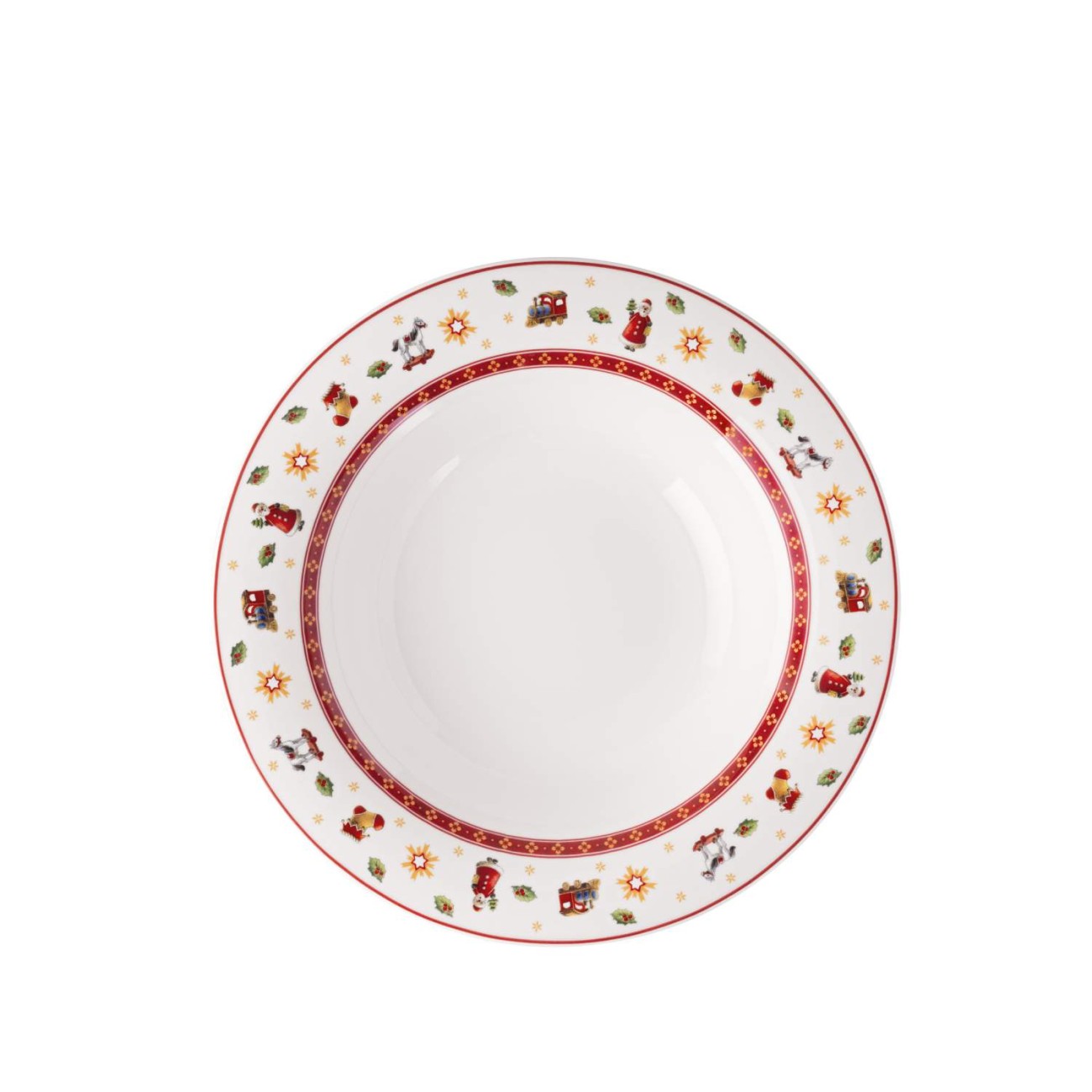 Villeroy & Boch Πιάτο βαθύ 23 εκ. White σειρά Toy's Delight Specials Χριστουγεννιάτικα