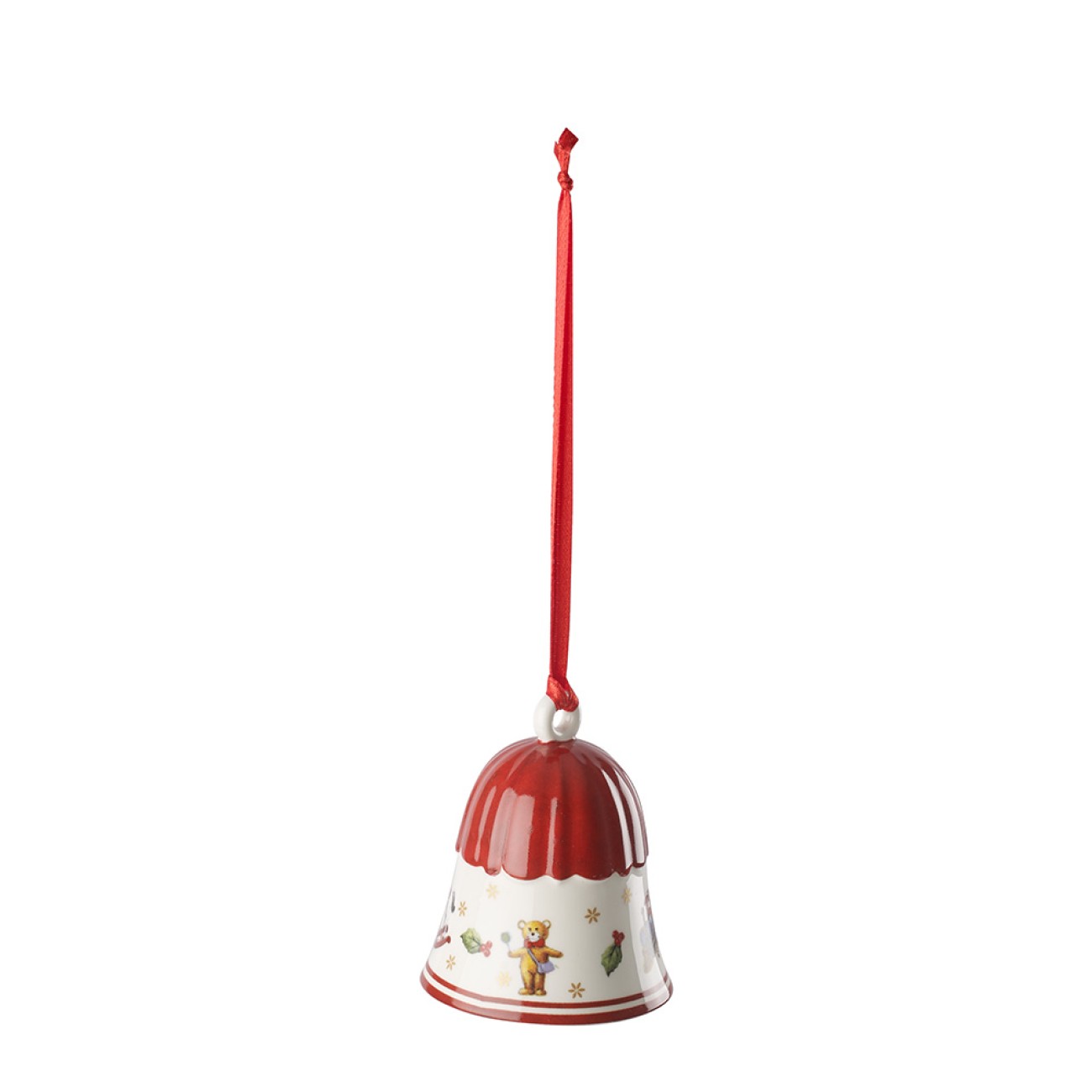 Villeroy & Boch Στολίδι καμπάνα κόκκινη 7cm σειρά Toy's Delight Decoration 